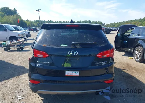 2013 Hyundai Santa Fe Sport 2.0T from USA, damaged, VIN 5XYZWDLA8DG064918
